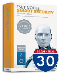 Пробная 30 дневная версия ESET NOD32 Smart Security 9